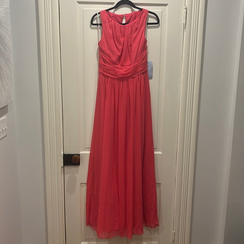 NWT After Six Honeysuckle Formal Dress Bridesmaid Long Dress - Size 10